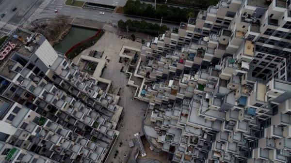 崑山一奇怪打卡建築地，像是方格積木又像金字塔，震撼極具科技感