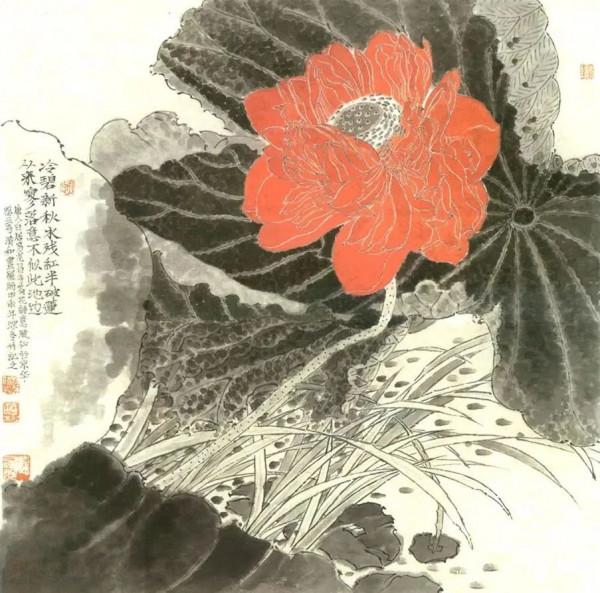 名家莫曉松工筆畫，精美絕倫