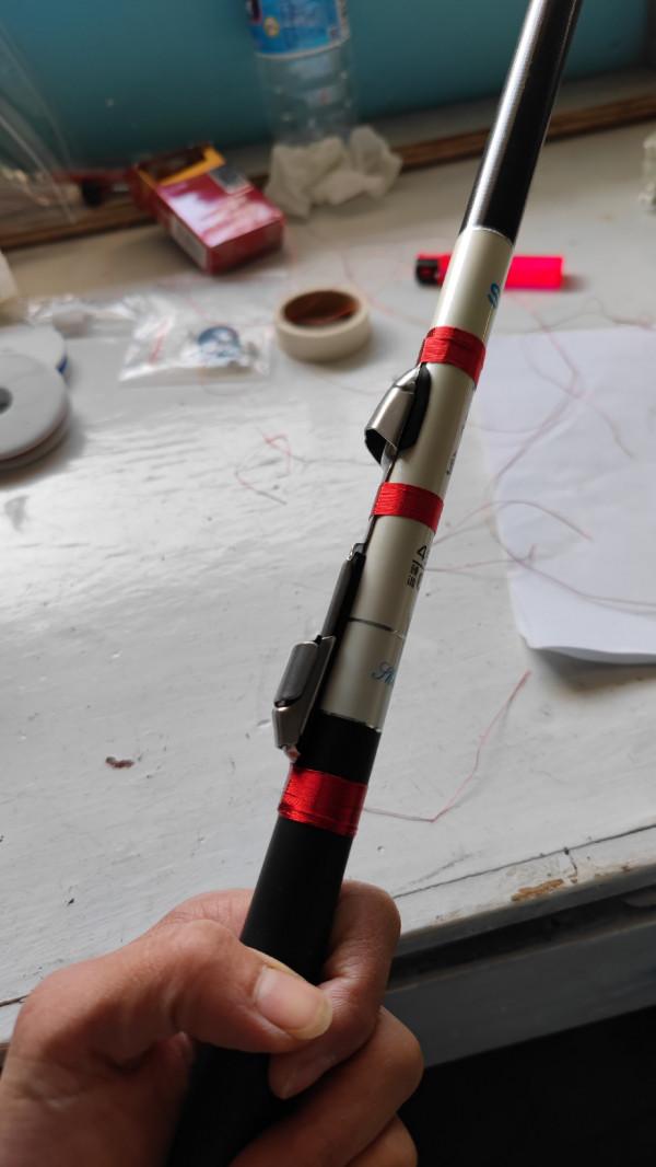 「DIY」手竿改磯釣竿製作過程，跟著大師一起來學習