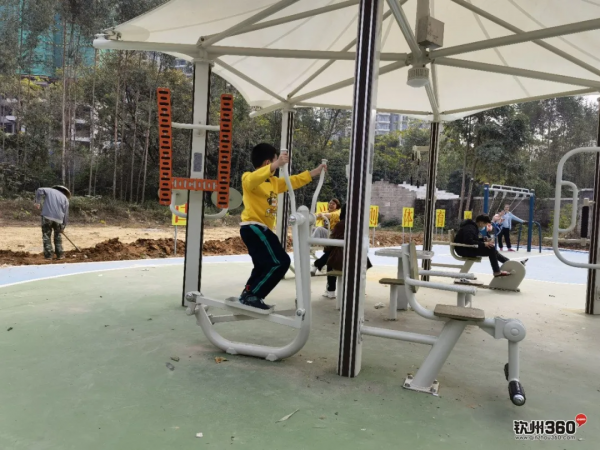 火了！欽江一江兩岸受歡迎，健身驛站人氣滿滿