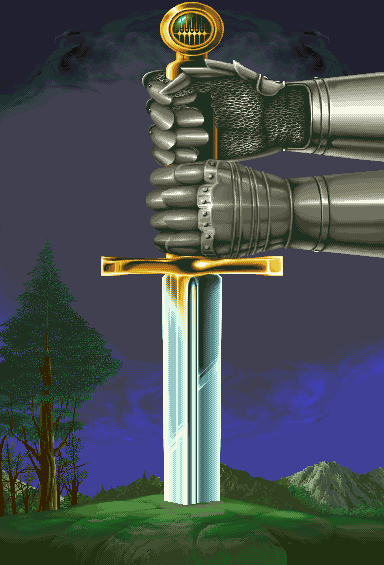 經典遊戲《圓桌騎士》斧男果然覬覦王位，通關後真的去拿聖盃