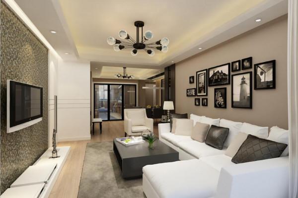 現代簡約客餐廳鑑賞#感性與理性並存