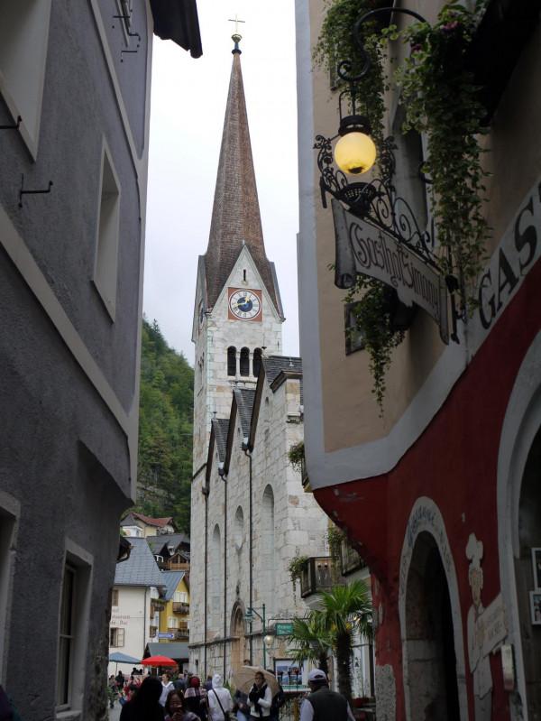 被譽為世界最美的小鎮哈爾斯塔特（奧）.阿爾卑斯八景之八