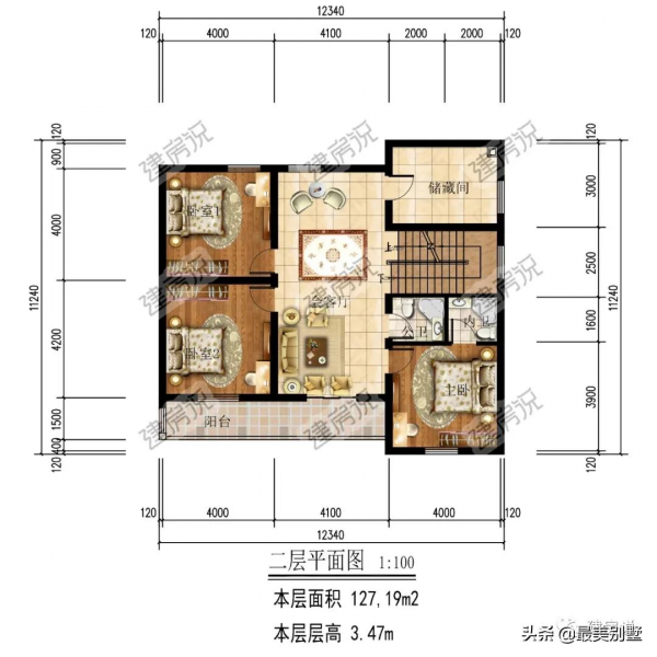 簡約現代風別墅，美麗清新，都市人歸隱田園的優選戶型