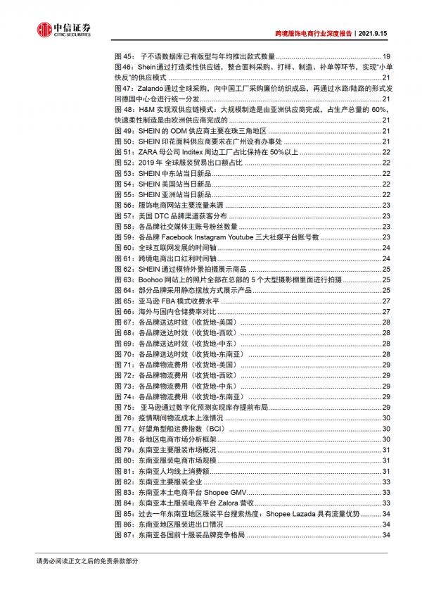 跨境電商行業深度報告：服飾電商跨境出海，優勢供應鏈逐鹿全球