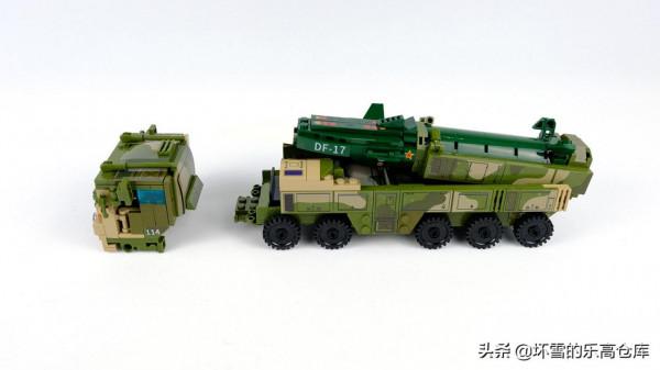 八合一的東風-17導彈發射車，能否得到8份的快樂呢？