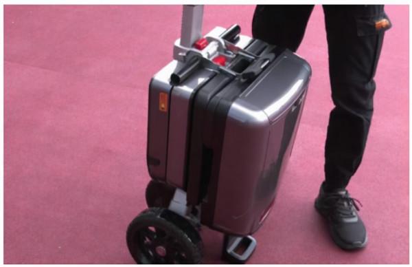 不動手就能吃飯?行李箱變電動車?來看看這屆廣交會的黑科技 不動手就能吃飯?行李箱變電動車?來看看這屆廣交會的黑科技