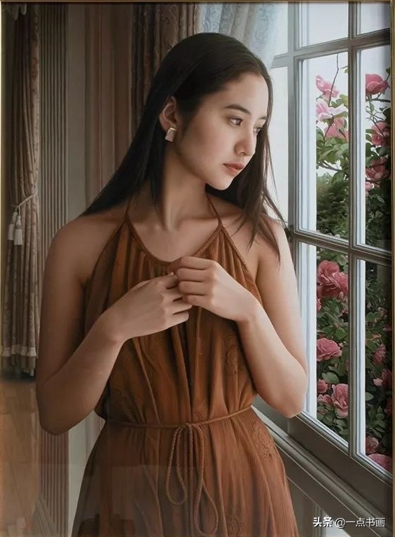 日本 岡靖知 寫實作品欣賞