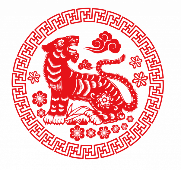 虎年剪紙藝術 虎年剪紙藝術