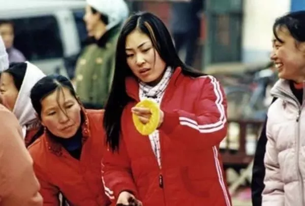 農村趕大集老照片