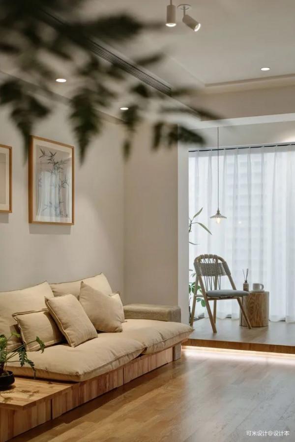 無電視、無主燈,全屋收納,我不信這個原木禪意之家只有89㎡ 無電視、無主燈,全屋收納,我不信這個原木禪意之家只有89㎡