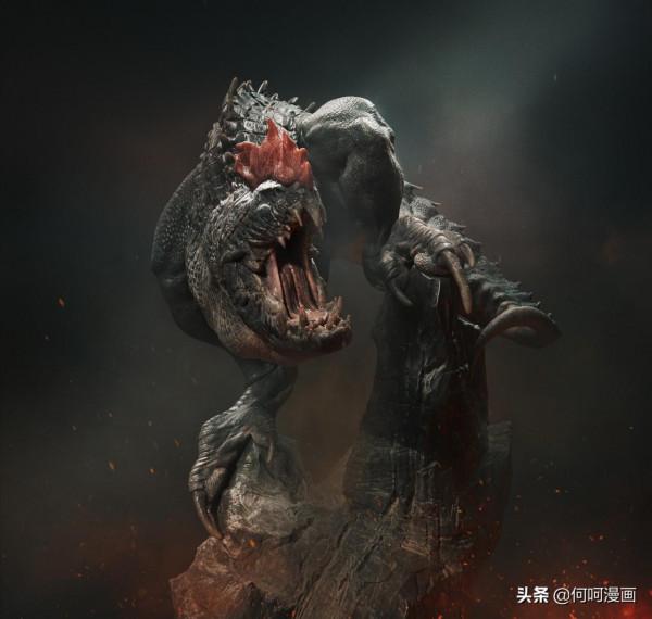 讓人很有壓迫感的一組3D怪物建模作品！想象力獨特