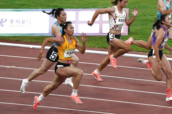 全運會｜田徑：女子百米決賽賽況
