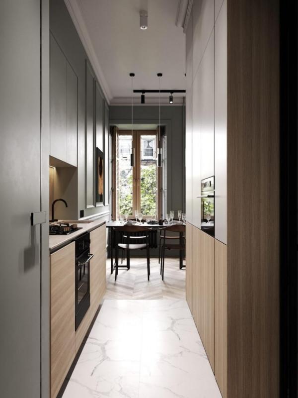 客廳三大扇窗，採光和通風無敵了！深藍色臥室大飄窗，咋看都不膩