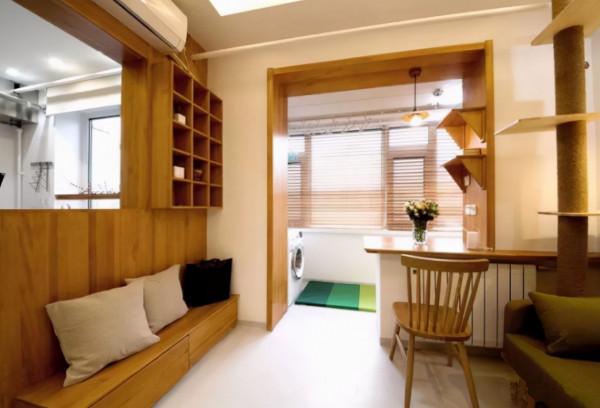 北京學區房改造:一家三口擠31㎡老破小,衛生間當廚房用 北京學區房改造:一家三口擠31㎡老破小,衛生間當廚房用