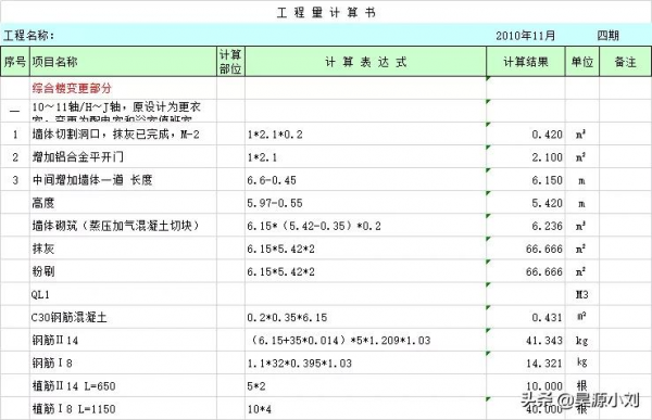 工程量計算大全,絕對實用(含工程量全套計算表格) 工程量計算大全,絕對實用(含工程量全套計算表格)