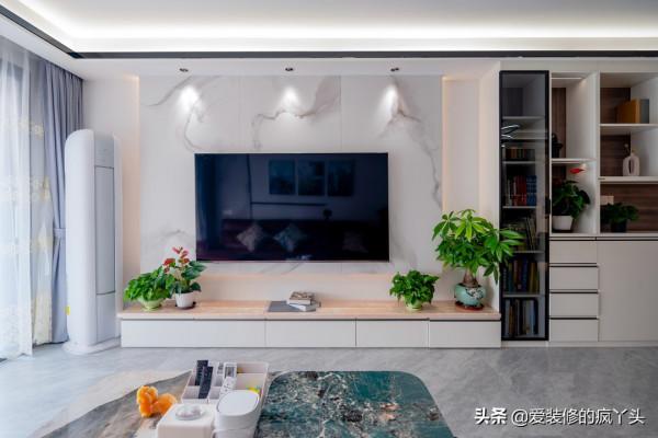 「實景拍攝」112m&sup2;單位房改造，現代風格簡約大氣