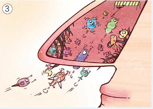 漫繪科普 | 病菌是如何攻破呼吸道的？