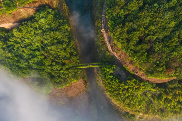 如果說真有神仙住的地方，那就是這樣的吧