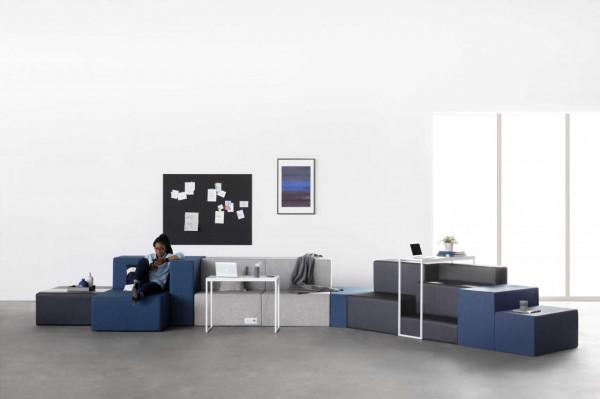 傢俱欣賞 | 靈活高效的協作型傢俱：Rise模組化座椅系列