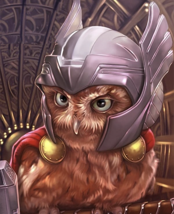 動漫人物都被替換成了貓頭鷹,這熟悉又好笑的模樣,讓人忍俊不禁 動漫人物都被替換成了貓頭鷹,這熟悉又好笑的模樣,讓人忍俊不禁