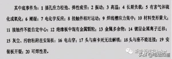 汽車聯結器可靠性設計 汽車聯結器可靠性設計