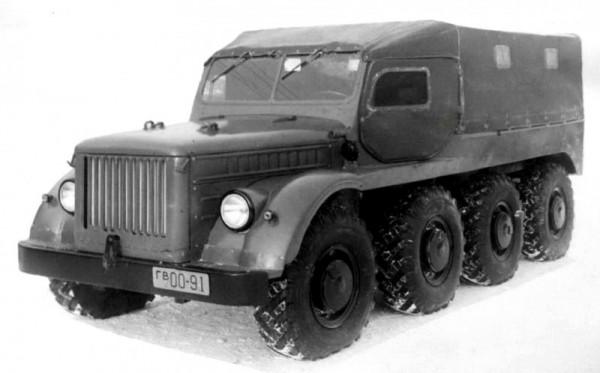 蘇聯沼澤越野8&times;8卡車成為BTR裝甲車之父