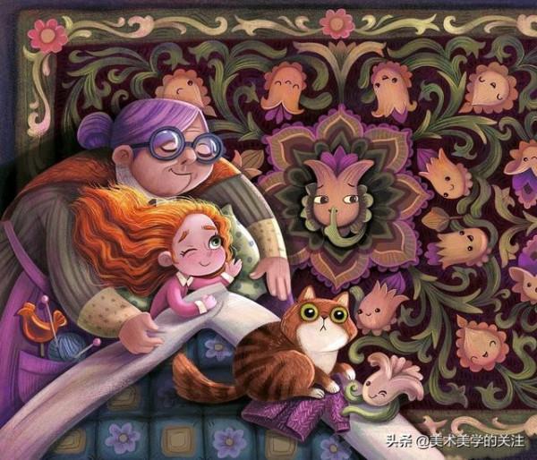 插畫在天馬行空的時間裡穿梭，擁有主體的畫面回想