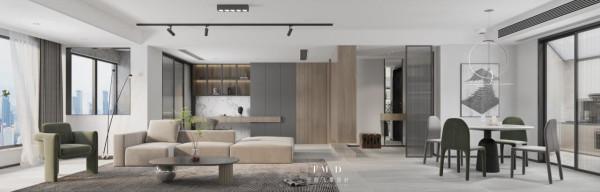 一梯兩戶半包20多萬，140㎡大橫廳打通陽臺，有200㎡大平層既視感