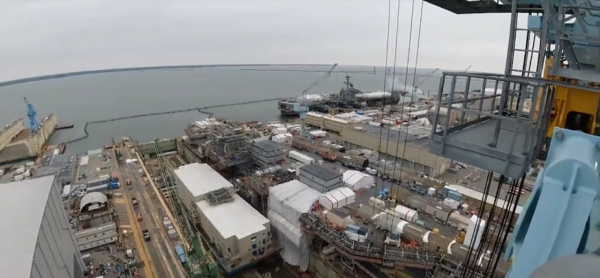 6艘航母同時施工，創下30年最高紀錄，美國造船廠也&OpenCurlyDoubleQuote;下餃子&rdquo;？