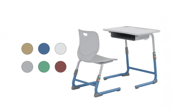 純粹凝練 取捨有度——祥聚海王星001系列課桌椅