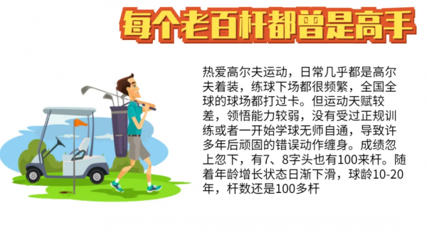 當代高爾夫男女圖鑑，人物群像