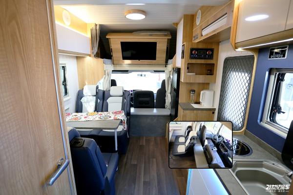 內飾格局表現優異 通艙設計的森宇躍進h500暢享版房車 內飾格局表現優異 通艙設計的森宇躍進h500暢享版房車