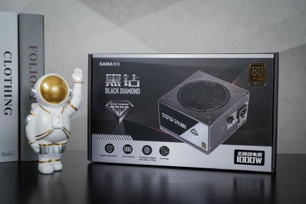 先馬（SAMA）黑鑽1000W電源評測：超越白金牌的金牌電源