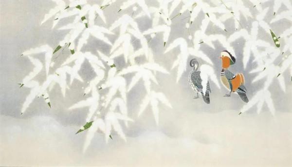 寧靜安詳——日本畫家上村松篁的簡約唯美繪畫作品 寧靜安詳——日本畫家上村松篁的簡約唯美繪畫作品