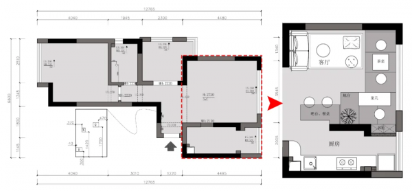 這次定要打破傳統,客餐廚陽臺全打通最好用!採光通風一個不愁 這次定要打破傳統,客餐廚陽臺全打通最好用!採光通風一個不愁