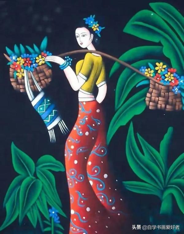 工藝地毯重彩裝飾人物