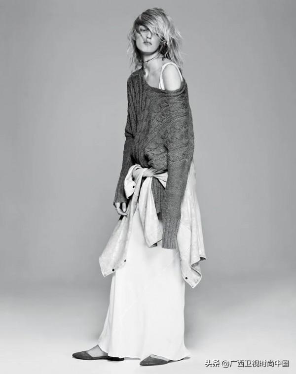 針織打造出來的文藝慵懶感，真是溫柔到骨子裡了