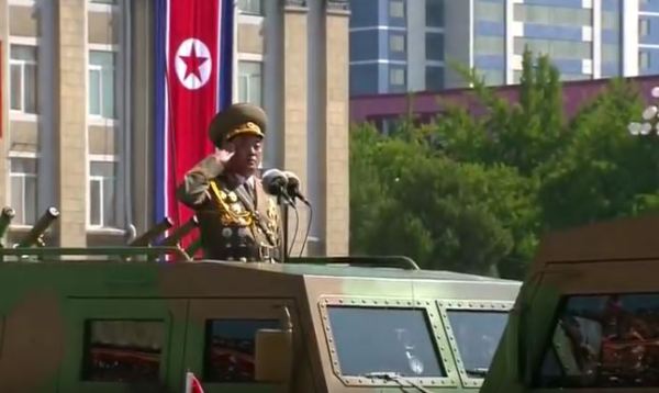 朝鮮閱兵出現的自研4x4裝甲車