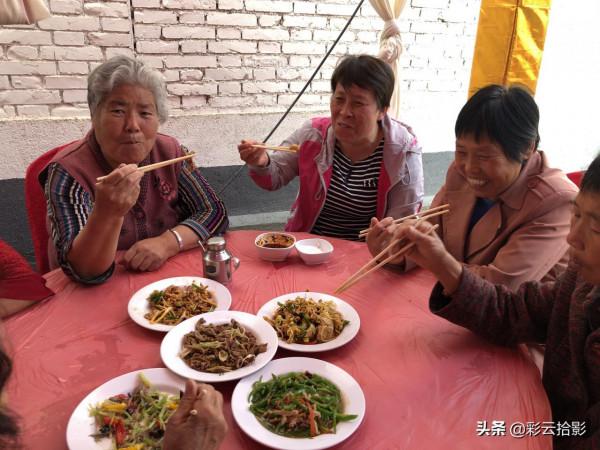 西安長安農村流水席,早上臊子面,中午正席16個菜 西安長安農村流水席,早上臊子面,中午正席16個菜
