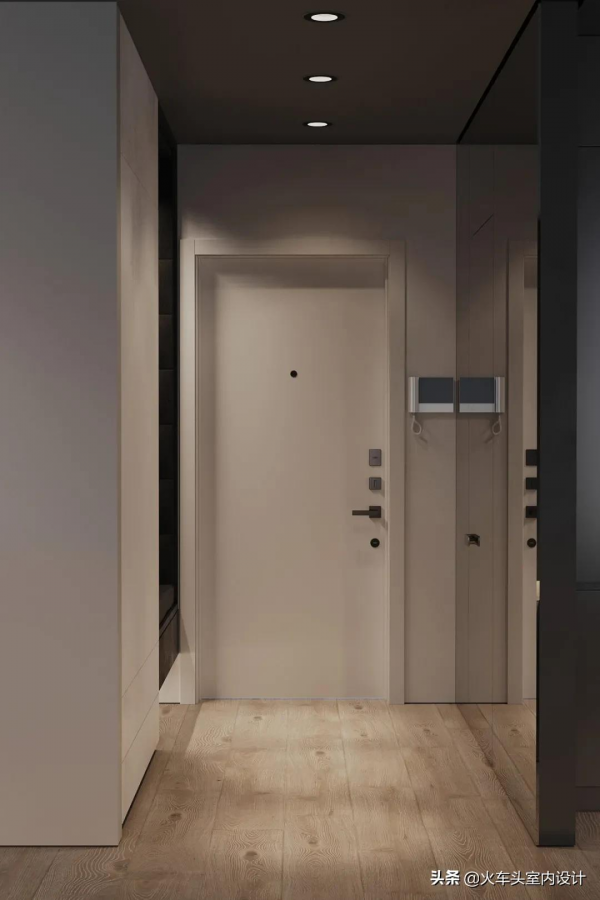 高階黑公寓設計，酷