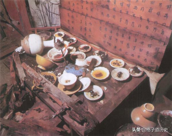 遼代張世卿的墓葬，發掘一桌千年前吃剩的飯菜：原來古人吃這些