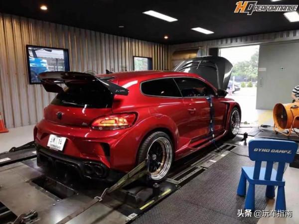 大眾最美雙門轎跑尚酷全面進化，改裝寬體達430匹風靡全球