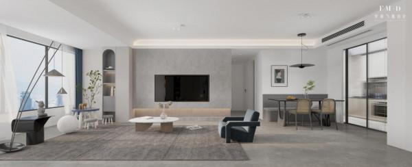 為了有個橫廳，戶型上動了4個“手腳”，一整套裝修下來南北通透