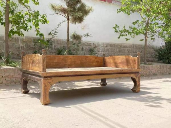 羅漢床,器形制簡約, 羅漢床,器形制簡約,