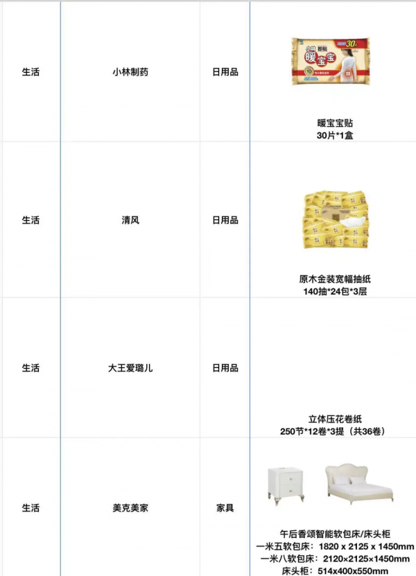 【10月25日雙11直播預告清單】