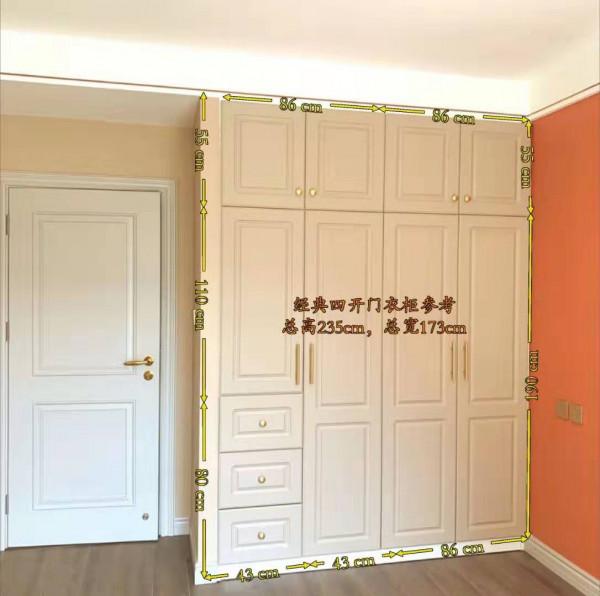 定製衣櫃內部結構圖大全，趕緊收藏