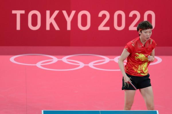 王曼昱擊碎陳夢時代，奧運會上王曼昱，伊藤美誠水谷隼要哭了