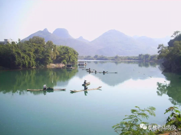 恭城東門碼頭浮橋懷古及一些歷史上發生的事情