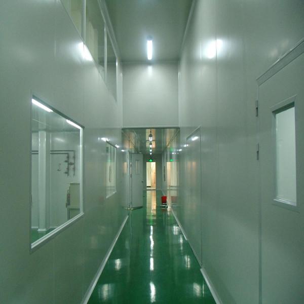 電子行業淨化車間裝修工程彩鋼板施工說明